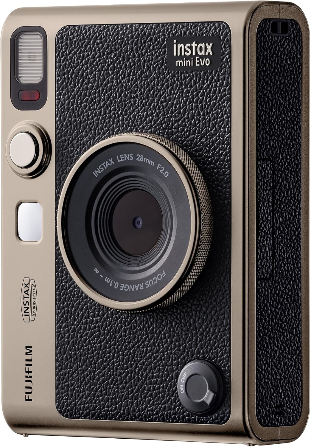 Fujifilm INSTAX Mini EVO Limited Edition Instant Camera (Titanium Gold)