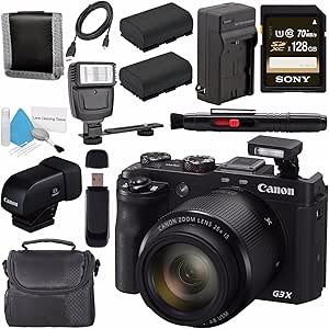 Sony CANG3XB4 Canon G3X Digital Camera Bundle — main product image