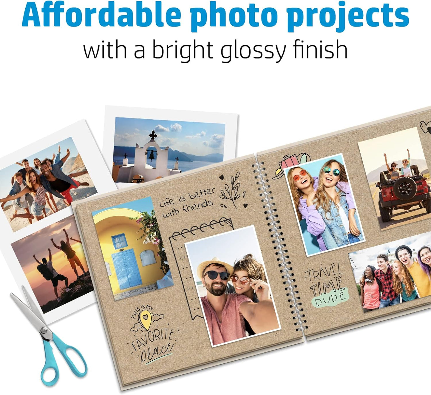 HP CR758A Glossy 4x6 Photo Paper 50 Sheets