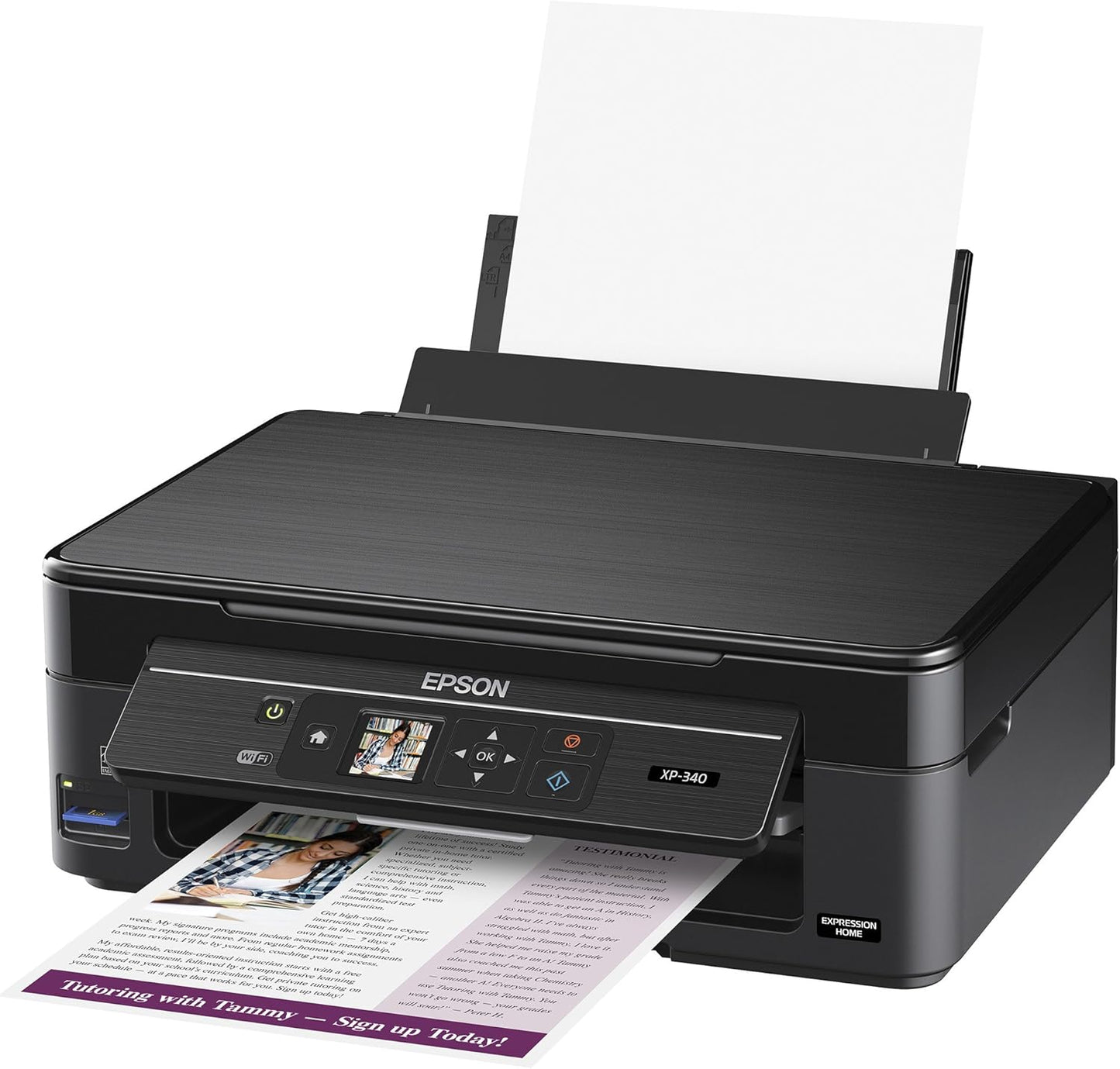 Epson XP-340 Expression Home Wireless Color Photo Printer