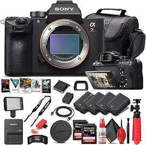 Sony ILCE7RM3/B Alpha a7R III Mirrorless Camera Bundle