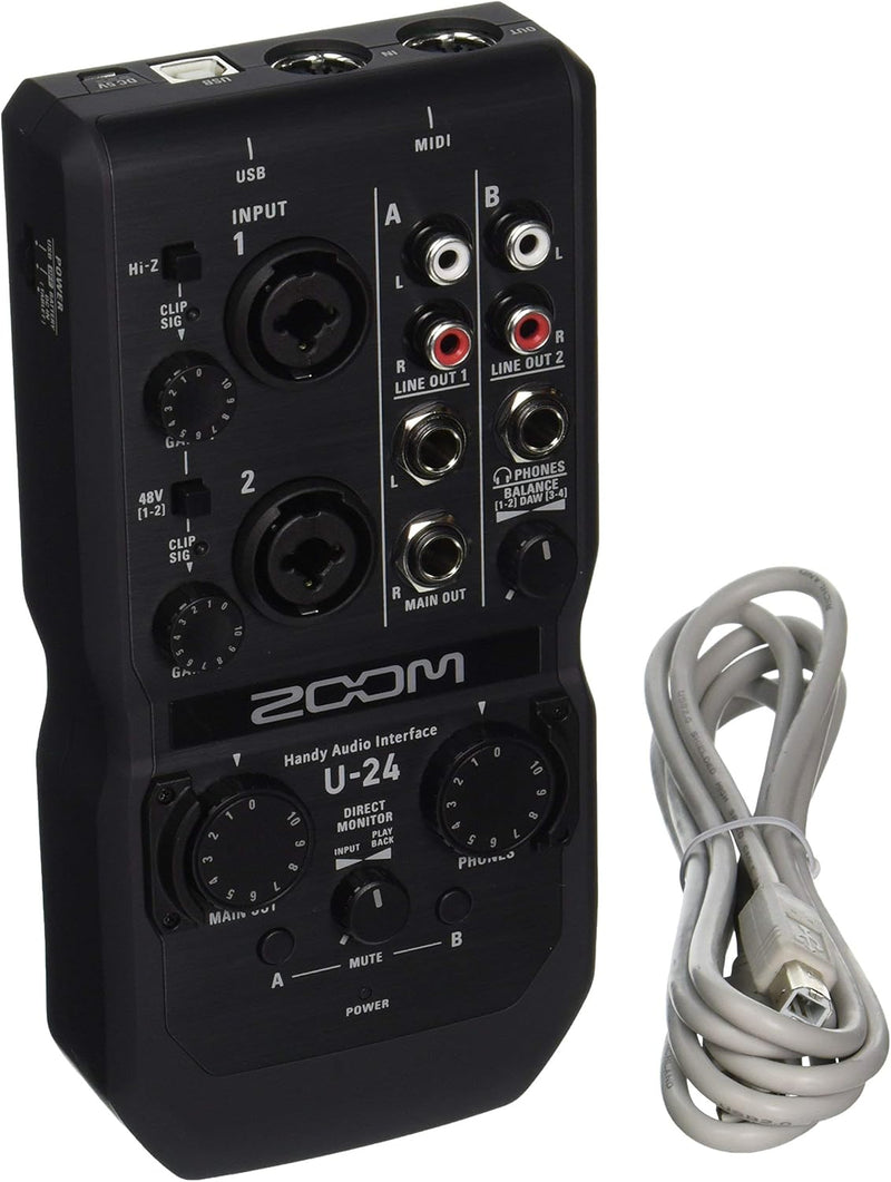Zoom U-24 Handy Audio Interface - Renewed, USB — main product image