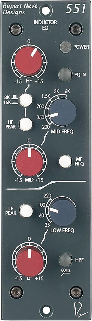 Rupert Neve Designs 551 Inductor Equalizer 500 Series