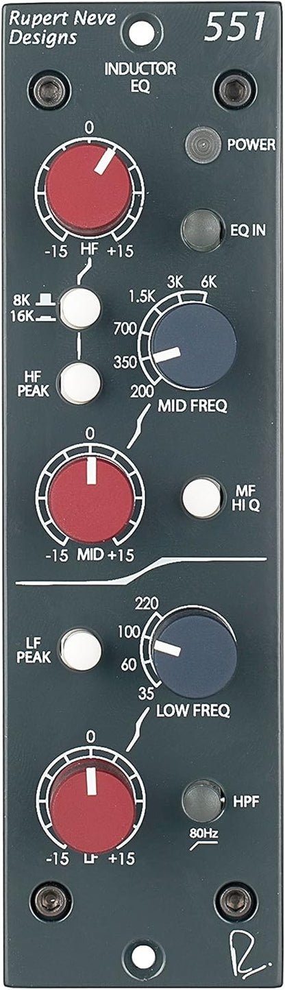 Rupert Neve Designs 551 Inductor Equalizer 500 Series