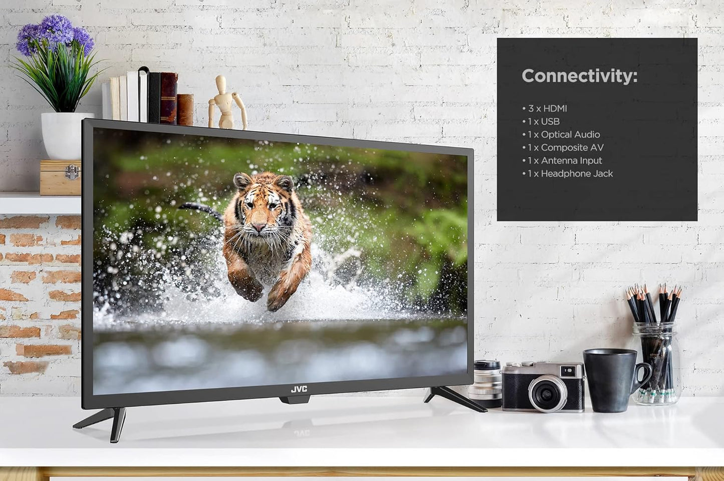 JVC LT32MAW2 32-Inch 720p HD LED Roku Smart TV