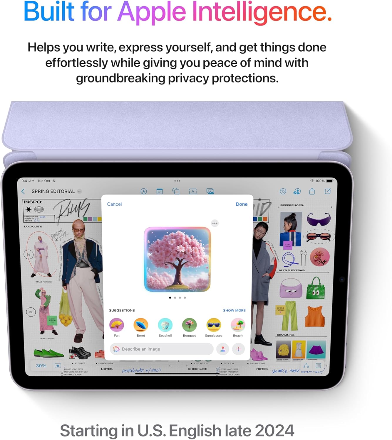 Apple iPad mini - A17 Pro, 8.3" Retina Display, 256GB, Starlight