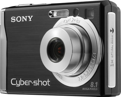 Sony DSCW90/B Cybershot 8.1MP Digital Camera (Black)