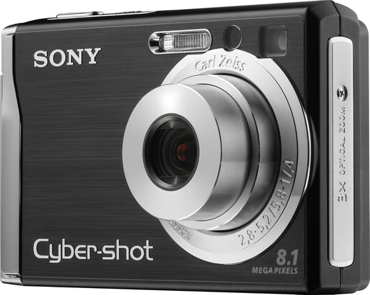 Sony DSCW90/B Cybershot 8.1MP Digital Camera (Black)