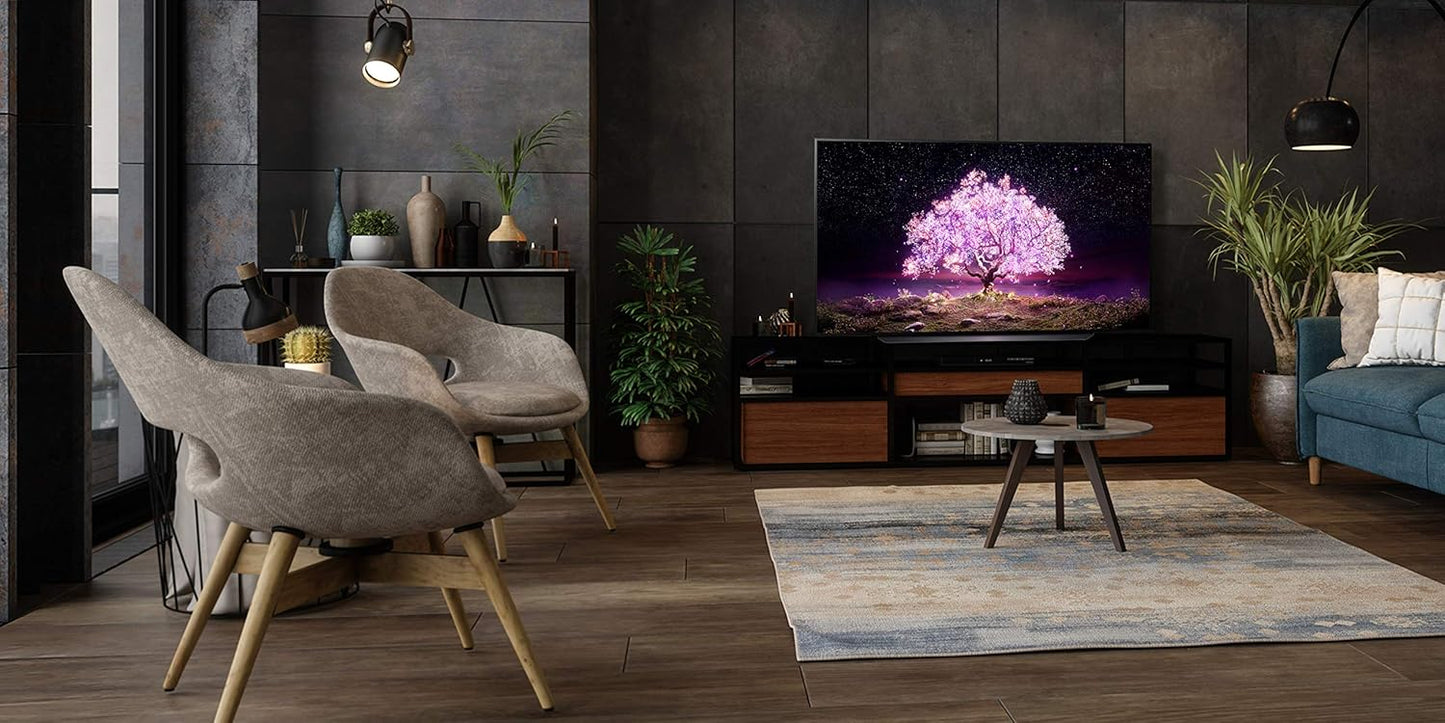 LG OLED83C1PUA 83" 4K Smart OLED TV (2021) (Renewed)