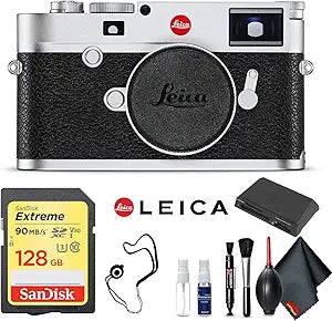 Leica M10 Digital Rangefinder Camera Silver Kit