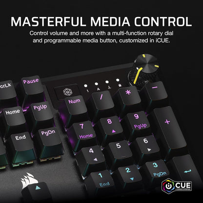 Corsair CH-910981E-NA K70 CORE RGB Gaming Keyboard