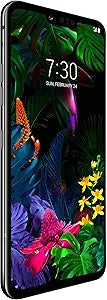 LG LM-G820UMP G8 ThinQ 128GB Platinum Gray Verizon - Renewed