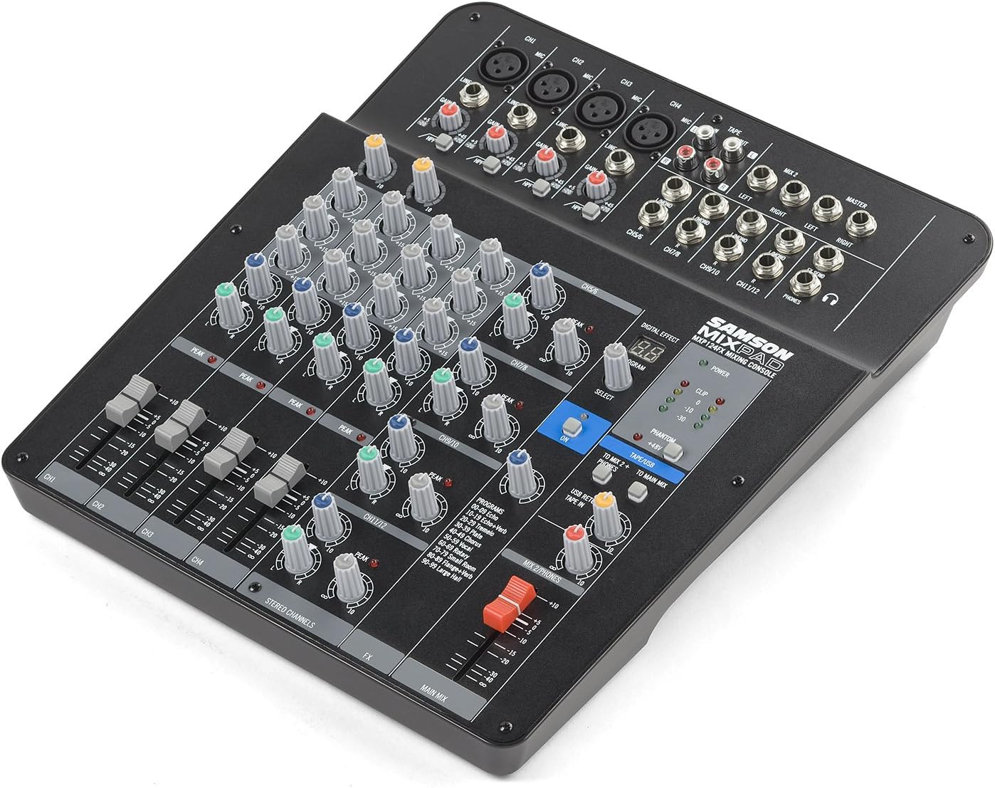 Samson SAMXP124FX Mixpad 12-Channel Analog Mixer