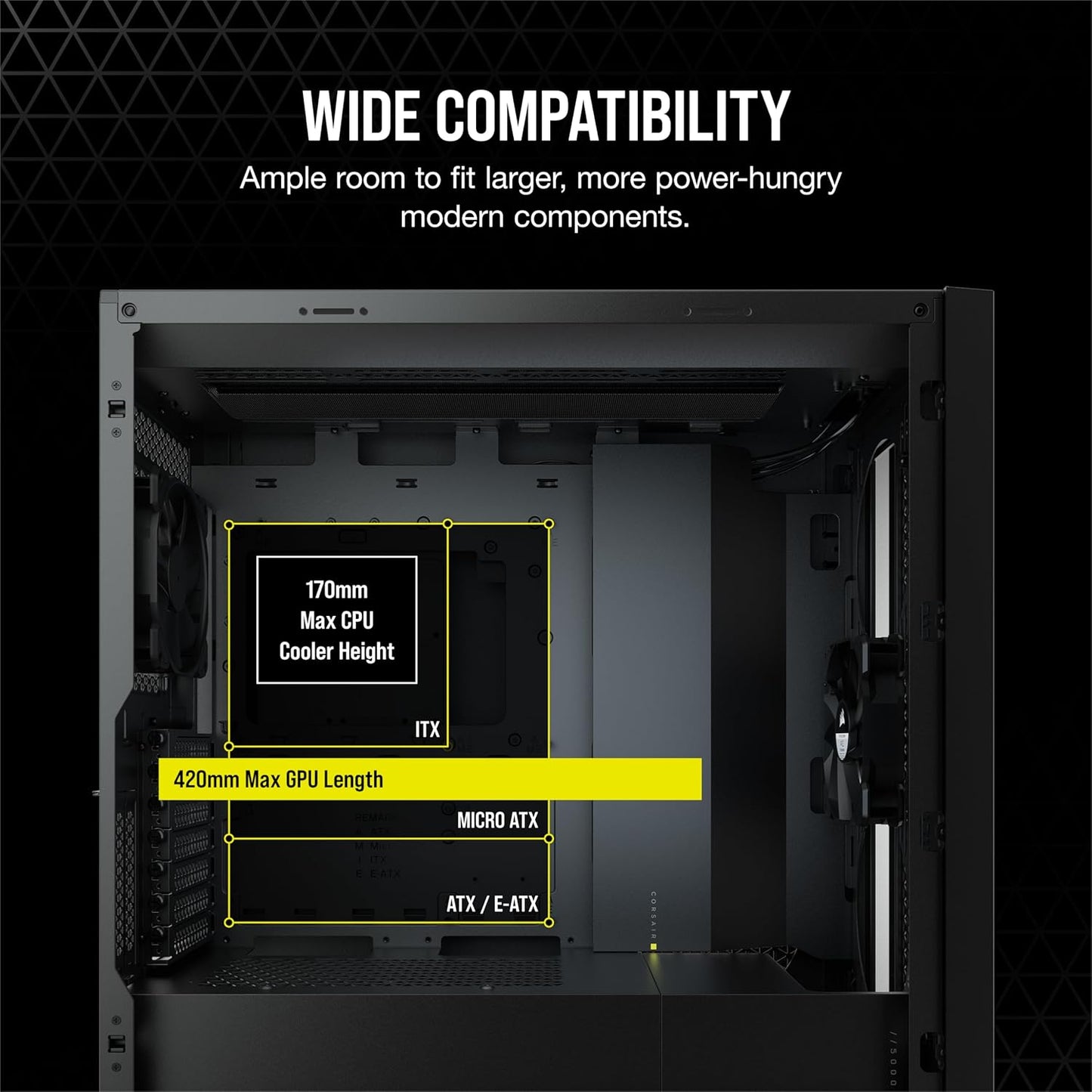 Corsair CC-9011210-WW 5000D Airflow ATX Mid-Tower PC Case