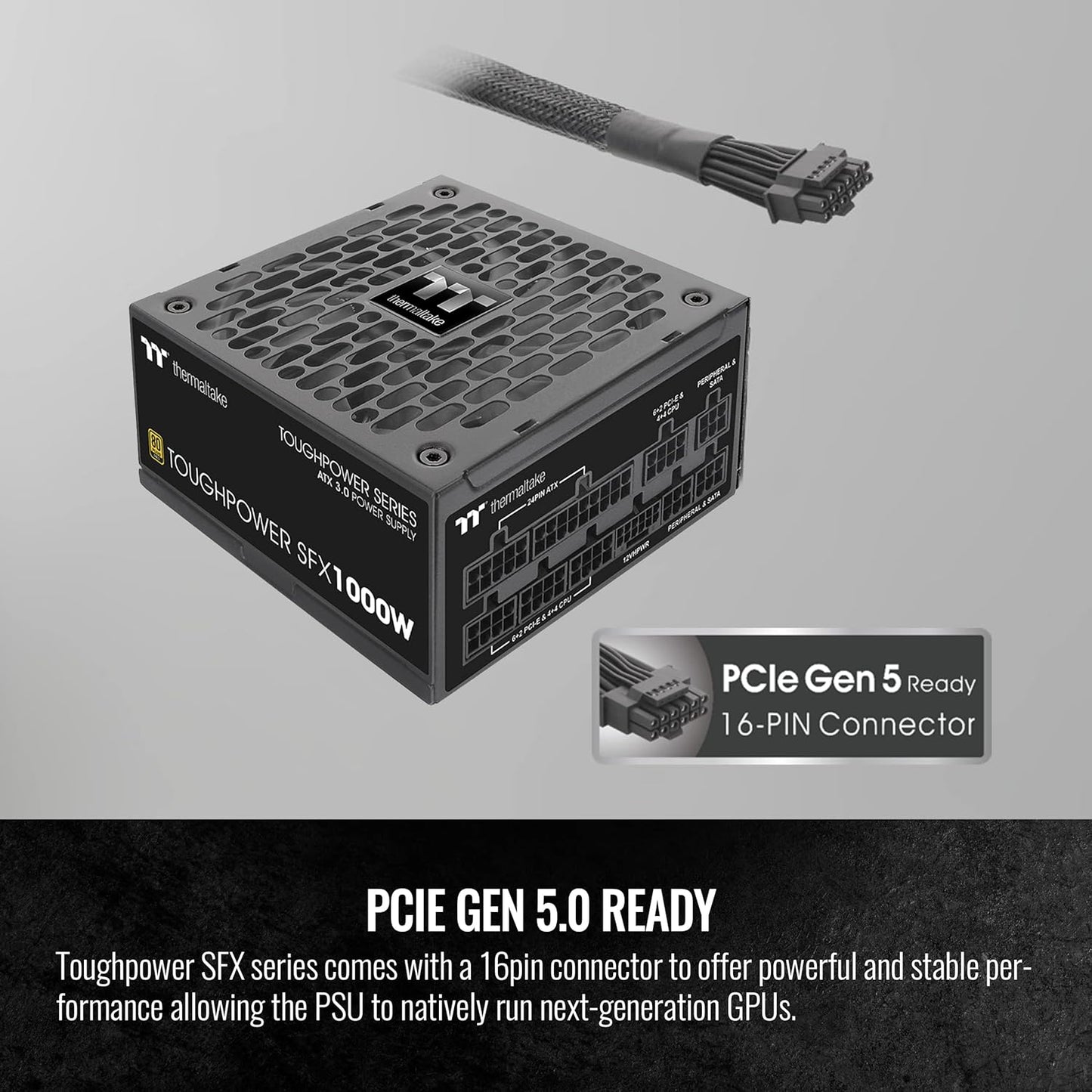 Thermaltake PS-STP-1000FNFAGU-1 Toughpower 1000W SFX Power Supply