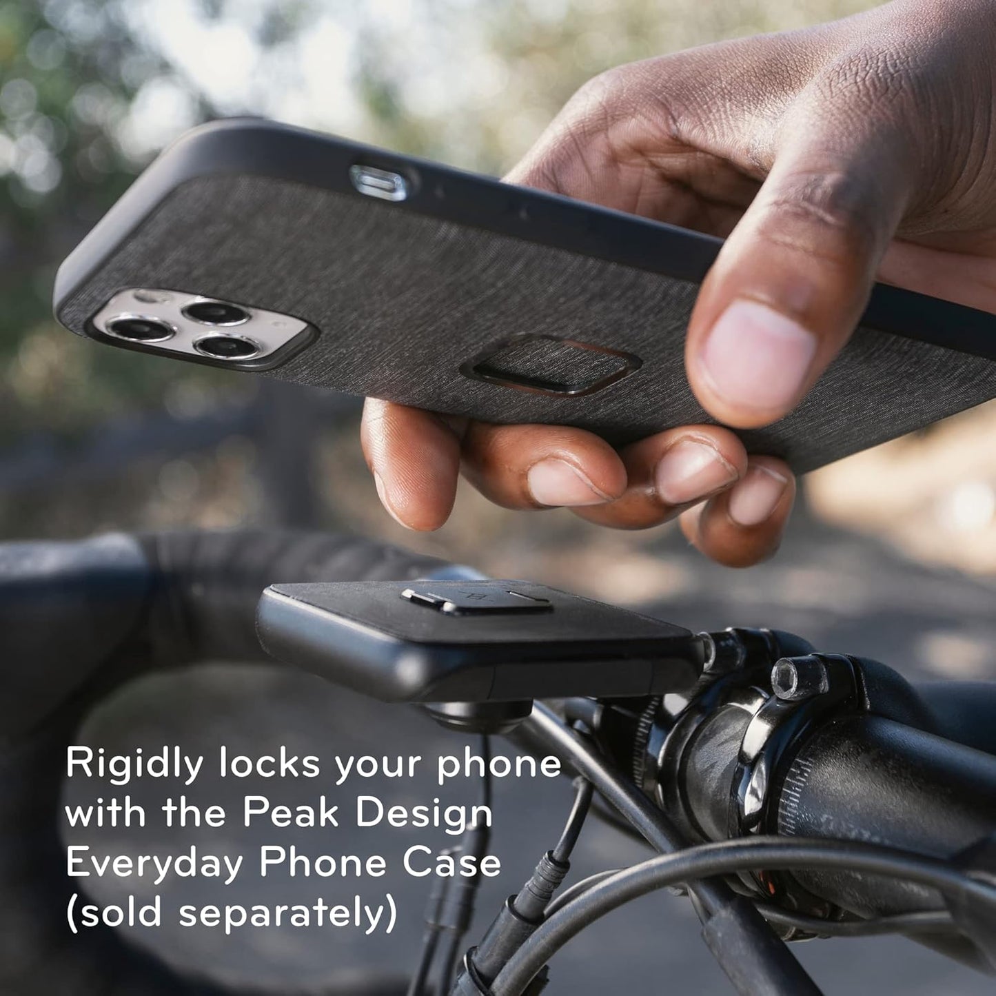 Peak Design M-BM-AA-BK-1 Mobile Bike Mount - Out Front