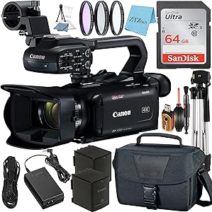 Canon XA40 UHD 4K Video Camcorder Bundle