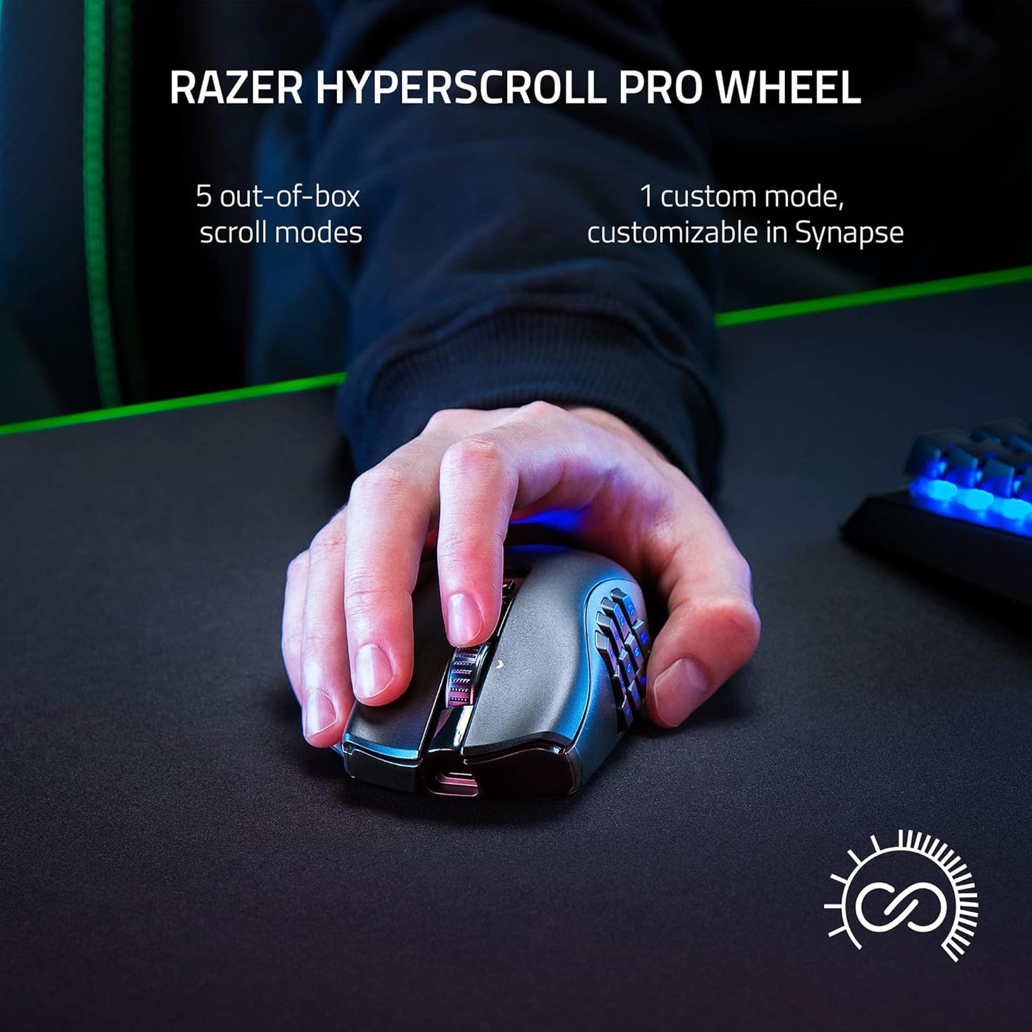 Razer RZ01-04400100-R3U1 Naga V2 Pro Wireless Gaming Mouse