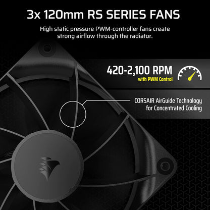 Corsair CW-9060089-WW Nautilus 360 RS Liquid CPU Cooler