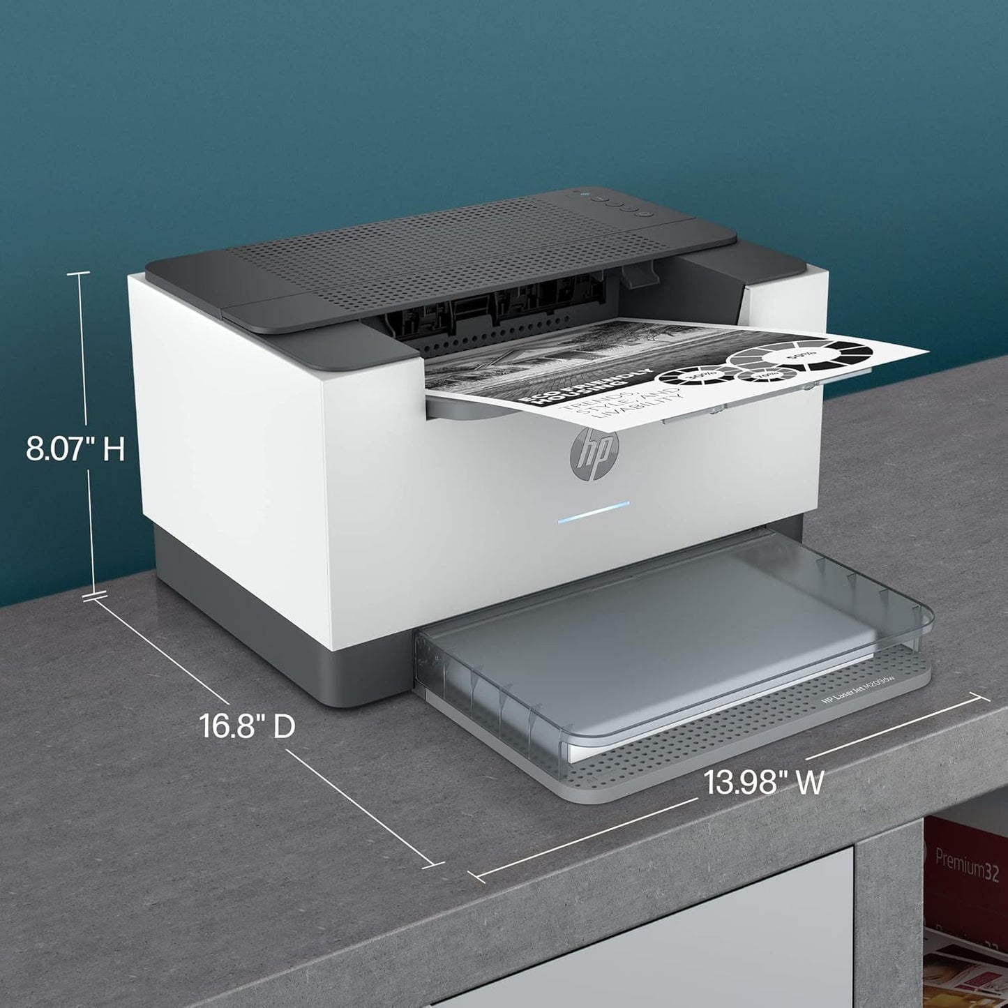 HP M209dw Wireless LaserJet Printer