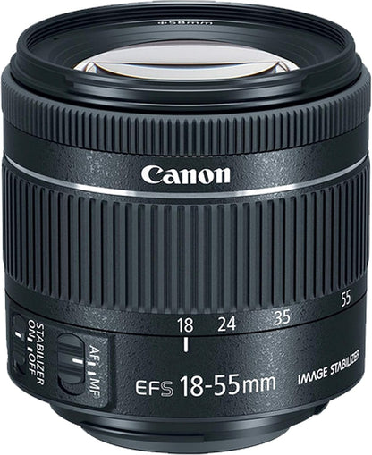 Canon EOS 90D DSLR Camera 18-55mm + Telephoto Lens Kit Renewed