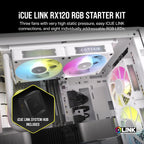 Corsair CO-9051022-WW iCUE Link RX120 RGB Fan Triple Pack