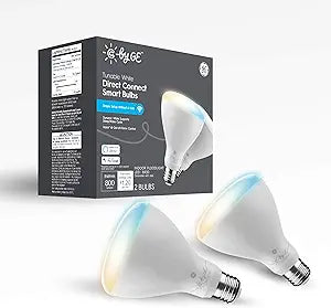 GE CLEDR309SD1-2P Smart Tunable White LED Flood Light Bulbs