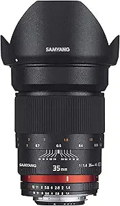Samyang SY35M-C 35mm F1.4 Canon Lens