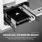 Corsair CSSD-BRKT2W Dual SSD Mounting Bracket White