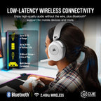 Corsair CA-9011286-NA2 HS65 Wireless Gaming Headset White