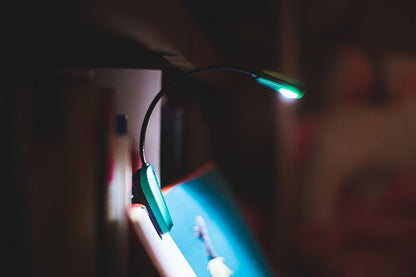 Mighty Bright 42512 MiniFlex Clip-On LED Book Light - Silver