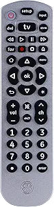 GE JASRM24912 Universal Remote: Samsung, Roku, Apple TV