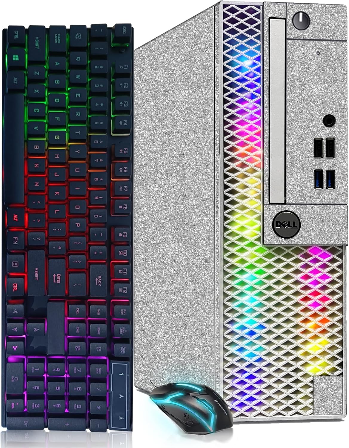 Dell Core i5 RGB Gaming Desktop GT 1030 (Renewed)