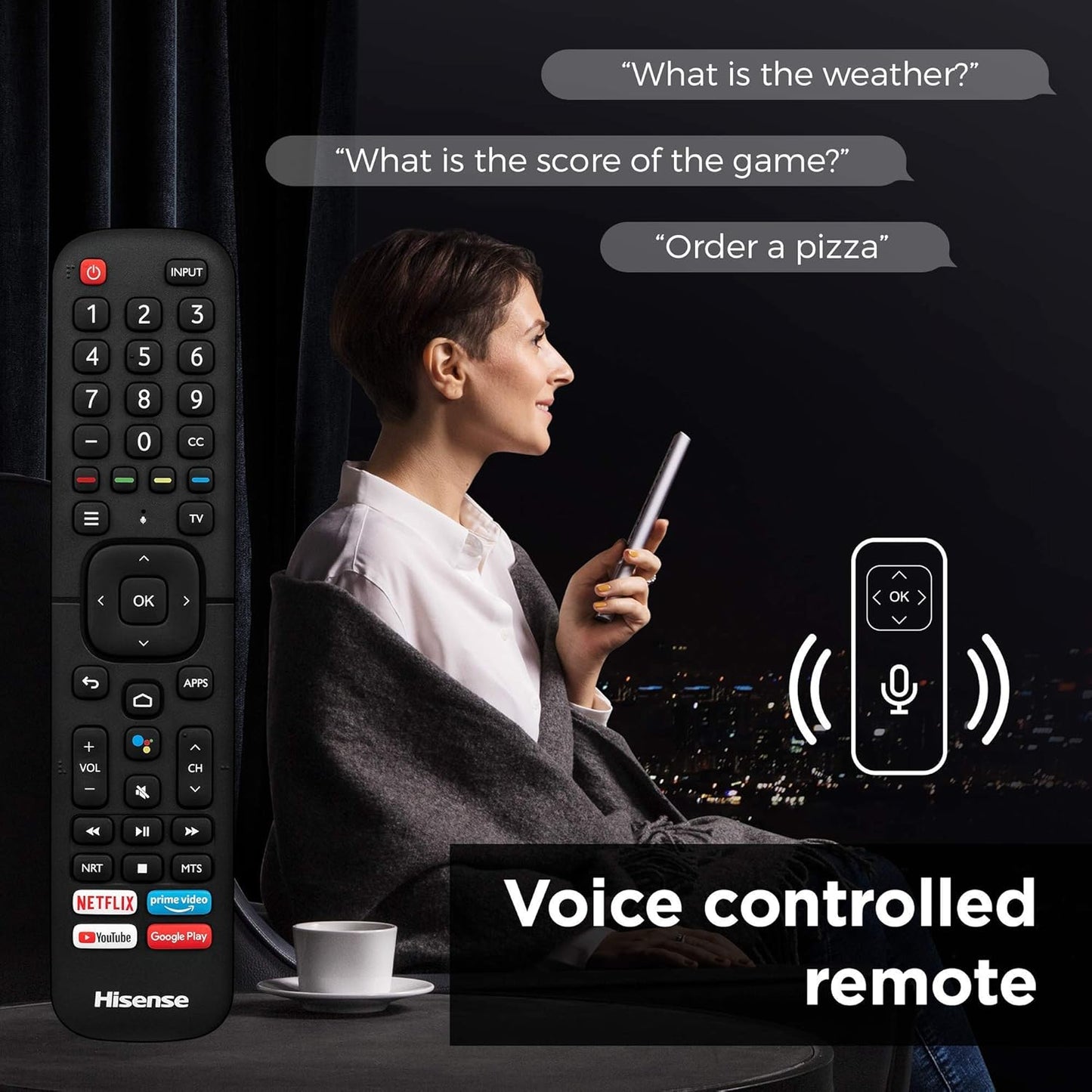 Hisense 32H5500F 32" Android Smart HD TV