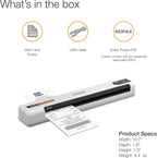 Epson B11B252204 RapidReceipt RR-60 Mobile Document Scanner