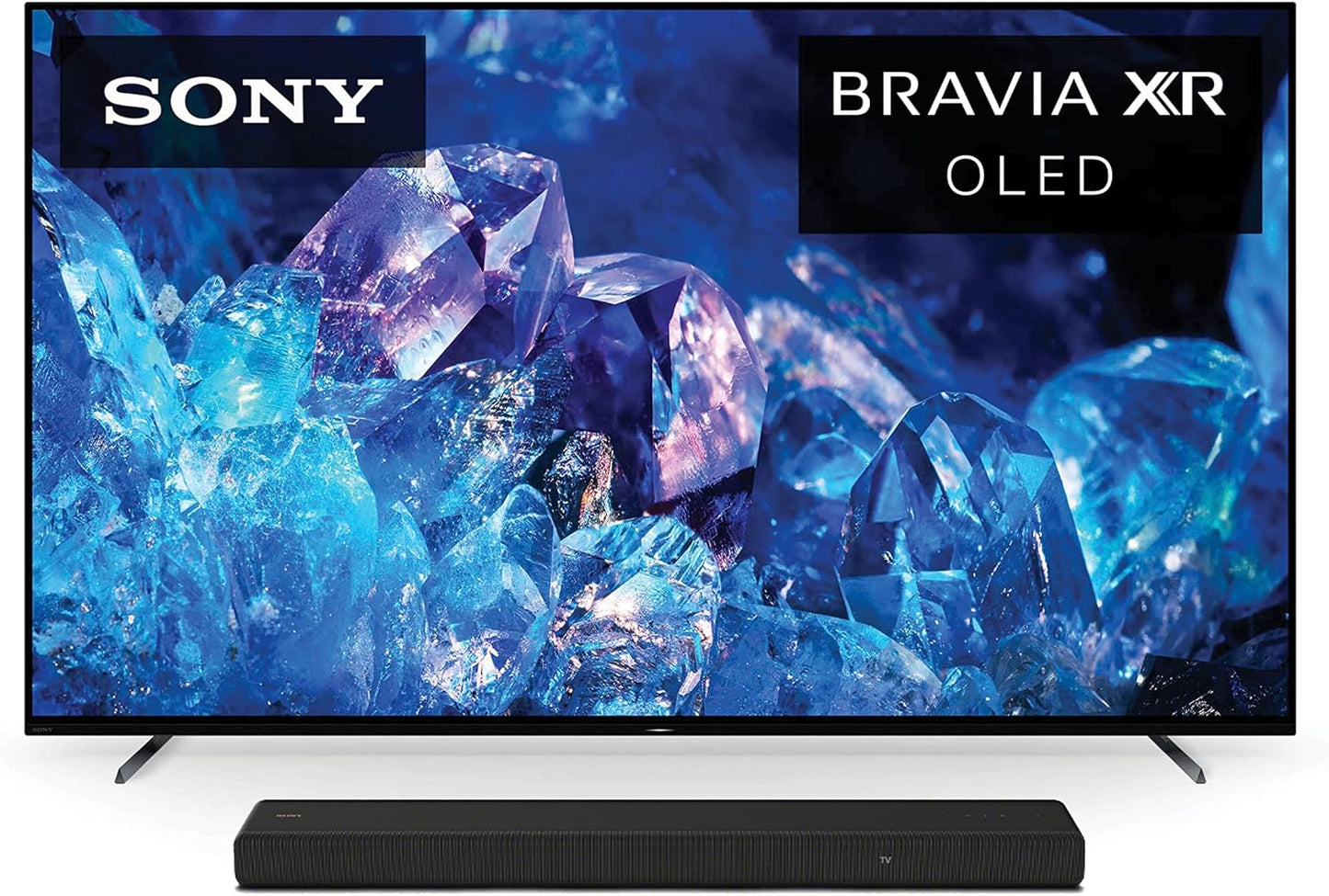 Sony BRAVIA XR A80K 55" OLED 4K TV with HT-A3000 Soundbar