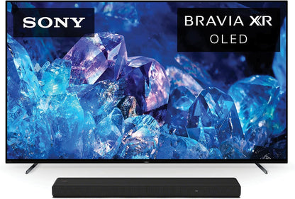 Sony BRAVIA XR A80K 55" OLED 4K TV with HT-A3000 Soundbar