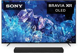 Sony XR55A80K 55-inch BRAVIA XR OLED 4K Google TV — main product image