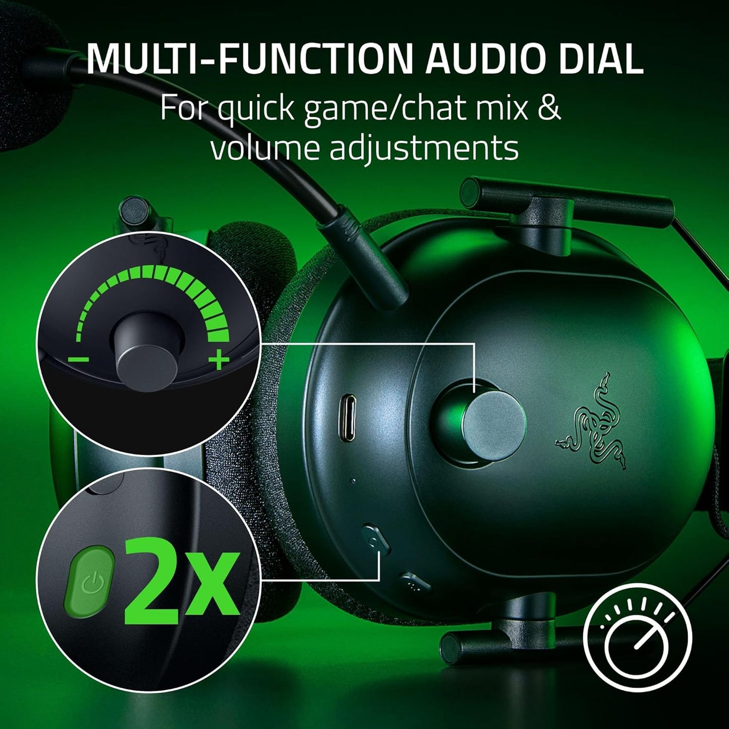 Razer RZ04-04530300-R3U1 BlackShark V2 Pro Wireless Xbox Gaming Headset