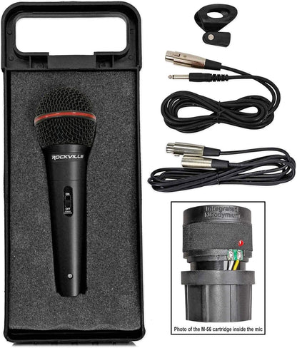 Soundcraft Notepad-5 Podcast Mixer Bundle - Mic, Headphones, Stand