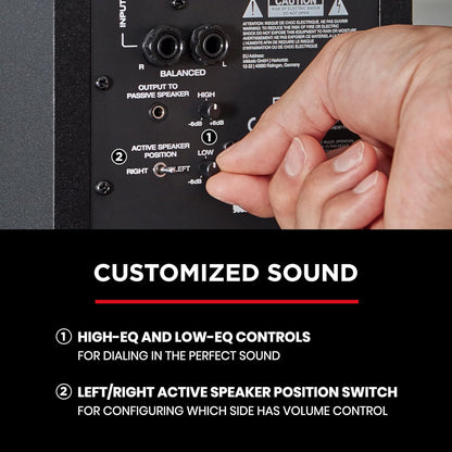 M-Audio BX4 Studio Monitors - 4.5 Inch PC Speakers