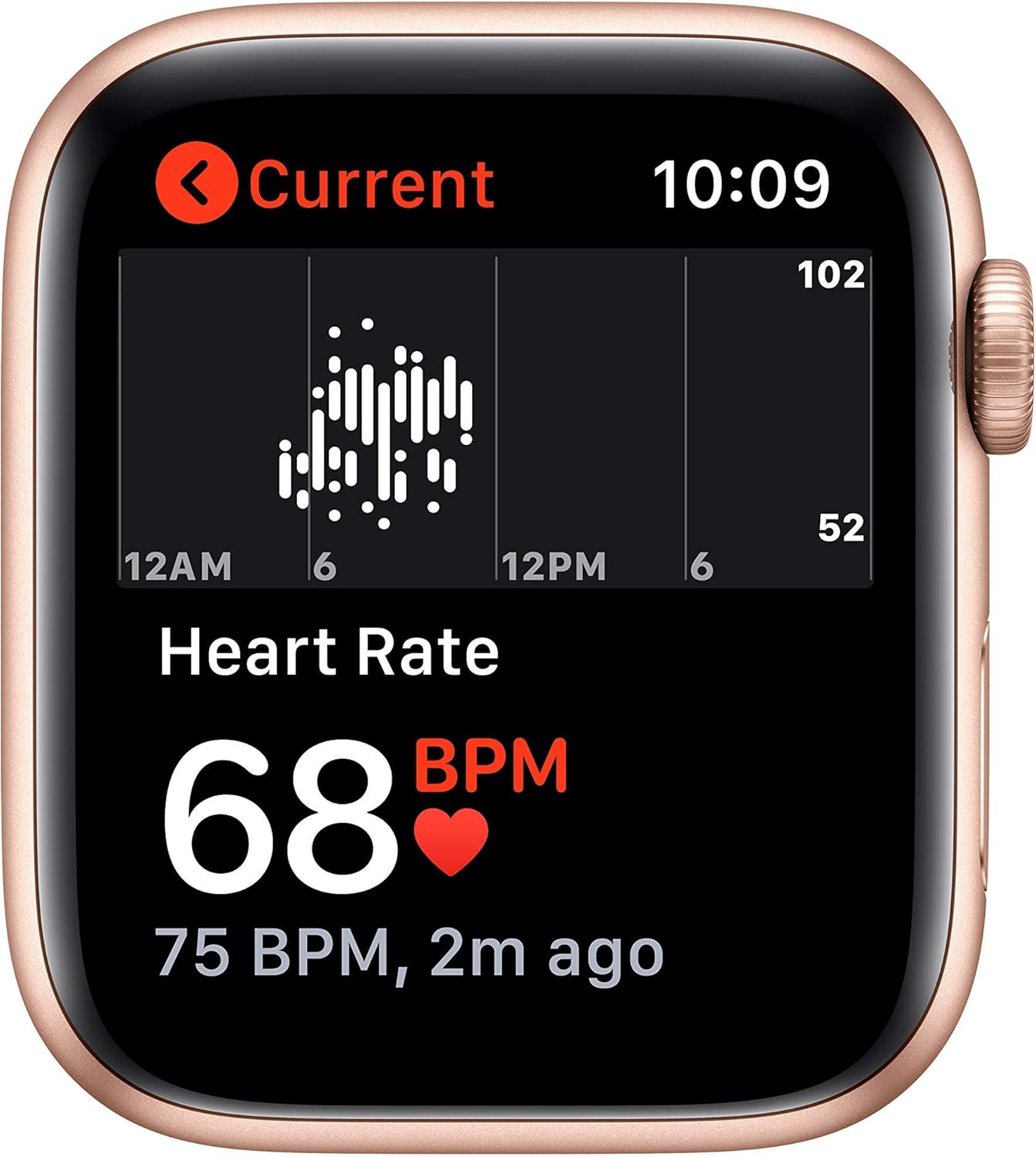 Apple Watch Series SE (GPS, 44mm) Gold Renewed