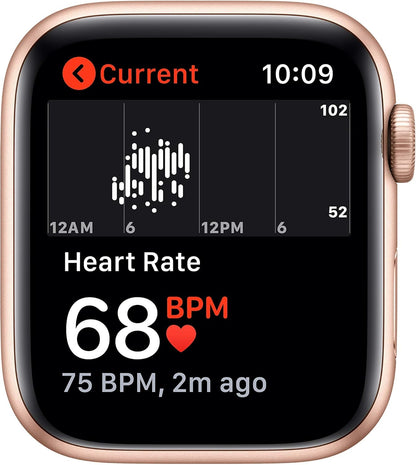 Apple Watch Series SE (GPS, 44mm) Gold Renewed
