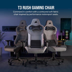Corsair CF-9010057-WW T3 Rush Charcoal Gaming Chair