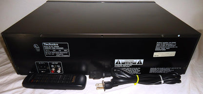 Technics SL-PD688 5-Disc CD Changer Black