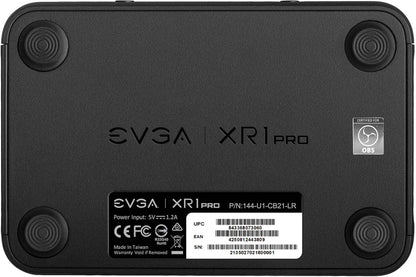 EVGA 144-U1-CB21-LR XR1 Pro 1440p/4K HDR Capture Card