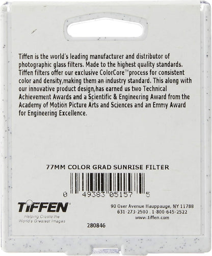 Tiffen 77SUN 77mm Graduated Sunrise Camera Filter
