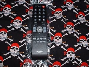 Sharp 098GR8BD9NESHR TV Remote: LC-32SB28, LC-42SB48, LC-47SB57