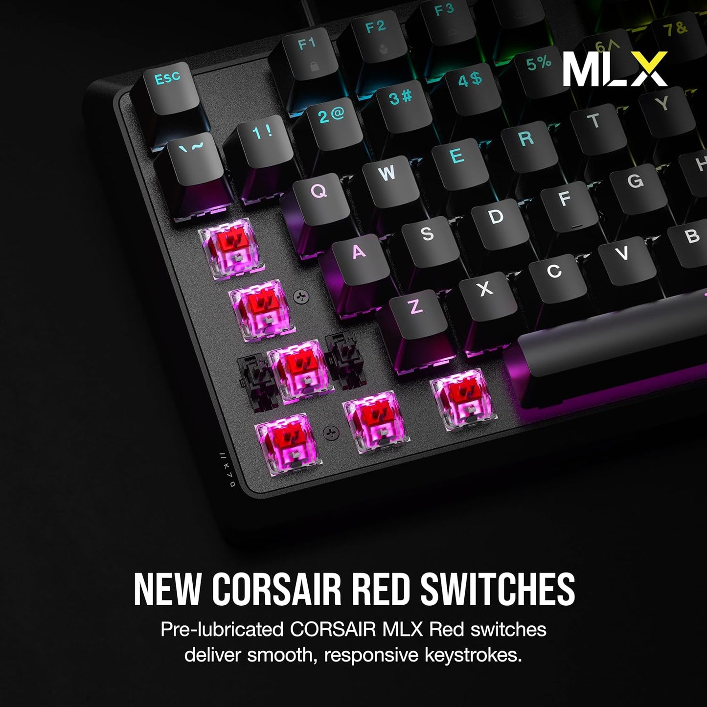 Corsair CH-910971E-NA K70 CORE RGB Red Linear Mechanical Keyboard