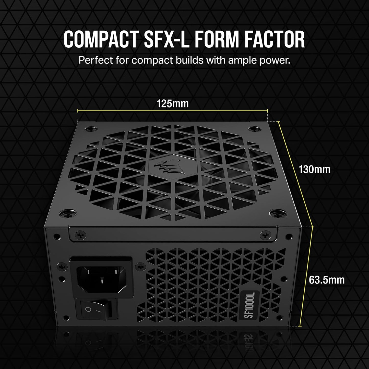 Corsair SF1000L 1000W SFX ATX 3.0 Power Supply